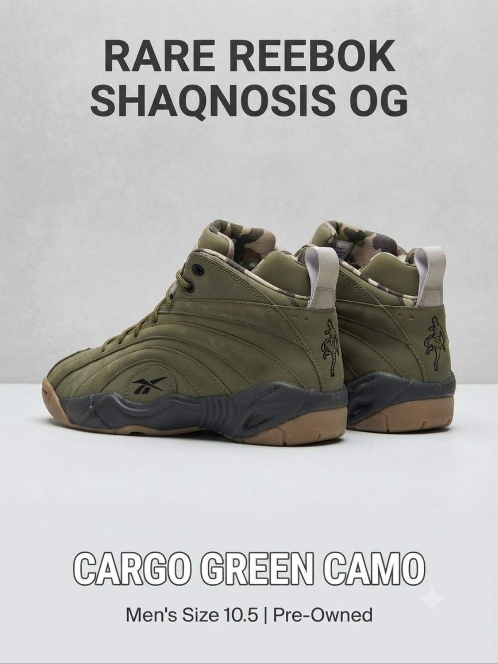 Reebok Men's Sneakers in Tan and Gray